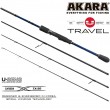 Спиннинг штекерный углепластик 4 колена Akara Teuri Travel M (7-21) 2,28 м