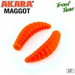 Силиконовая приманка Akara Trout Time MAGGOT 1/6" Garlic 422 (10 шт.)