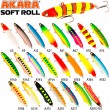 Воблер Akara раттлин Soft Roll 80 мм 28 гр. A74