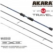 Спиннинг штекерный углепластик 4 колена Akara Teuri Travel UL (0,5-6) 2,28 м