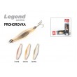 Блесна колеблющаяся Akara Legend Prohorovka со вставкой 80 мм 23 гр. Cu(Sil)
