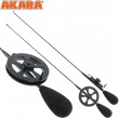 Удочка зимняя Akara Ledeer N с катушкой с тюльпаном (хлыст Hi Carbon fast)