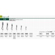 Вертлюг Maruto 119 BN № 1 (3 шт.) с застежкой