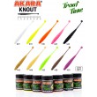 Силиконовая приманка Akara Trout Time KNOUT 2/5" Tu-Frutti 02T (10 шт.)