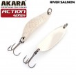 Блесна колеблющаяся Akara Action Series River Trout 55 14 гр. 1/4 oz. Sil
