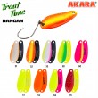 Блесна колеблющаяся Akara Trout Time Dangan 25 1,5 гр. 51