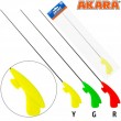 Удочка зимняя Akara RHC жёлтая (хлыст L средний Hi Carbon)