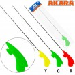Удочка зимняя Akara RHC зелёная (хлыст L средний Hi Carbon)