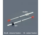Кивок лавсановый на силиконе NOD S-LS41 (100 мм, жёсткость 0,20)