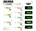 Приманка Akara Jig Spinner 50 мм 35 гр. 06P фосфорный