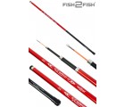 Удилище телескопическое стеклопластик д/с Fish2Fish Rapid Fiberglas (10-40) 3,0 м б/к