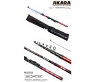 Спиннинг телескопический углепластик к/с Akara Discover MF (3-15) 2,50 м
