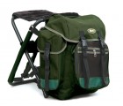 Рюкзак Akara Outlander Green с меховым стулом 40 л