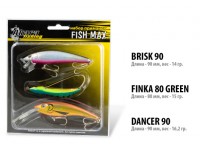 Набор приманок Akara Fish Max CNW90 102 (3 шт.)