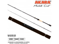 Спиннинг штекерный углепластик 2 колена Akara Machete Cast H702 (21-62) 2,1 м