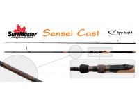 Спиннинг штекерный углепластик 2 колена S Master 3165 Chokai Series Sensei Cast IM12 (7-28) 2,21 м