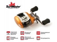 Катушка мультипликаторная Surf Master Silver Fish SF 20 5+1bb R кастинг