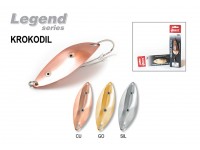 Блесна незацепляйка Akara Legend Krokodil один крючок 70 мм 15 гр. Cu