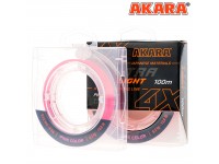 Шнур Akara Ultra Light Pink 100 м 0,12