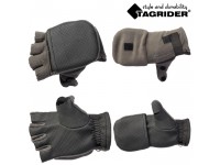 Рукавицы-перчатки Tagrider 0913-14 беспалые неопрен. флис L хаки