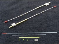 Кивок лавсановый тройной на силиконе NOD S-LS20 (140 мм, жёсткость 0,20)
