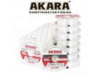 Леска Akara Action Clear 100 м 0,16 прозрачная