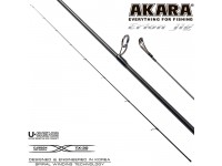 Хлыст углепластик для спиннинга Akara Erion Jig Spin IM9 (2-8) 1,98 м