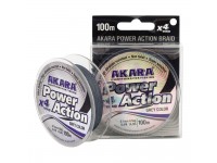 Шнур Akara Power Action Grey 135 м 0,12