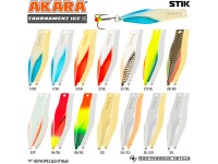 Блесна зимняя Akara Tournament Ice Stik 50 7 гр. 34 Sil