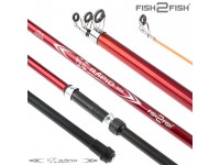 Удилище телескопическое стеклопластик д/с Fish2Fish Rapid Fiberglas (10-40) 6,0 м