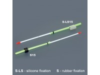 Кивок лавсановый двойной на силиконе NOD S-LS15 (120 мм, жёсткость 0,20)