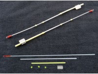 Кивок лавсановый тройной на силиконе NOD S-LS20 (140 мм, жёсткость 0,25)