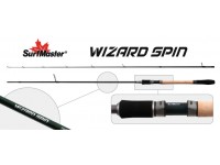 Спиннинг штекерный углепластик 2 колена S Master SP1120 Wizard Spin 702MLF HMC (2,8-10,5) 2,13 м