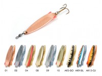 Блесна колеблющаяся Akara Action Series Toby 90 40гр. 1-3/7oz. 02