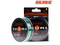Шнур Akara Teuri Green 135 м 0,12