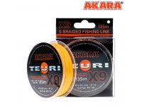 Шнур Akara Teuri Yellow-Orange 135 м 0,15