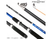 Спиннинг телескопический стеклопластик к/с Fish2fish Rapid New (10-40) 1,8 м Blue