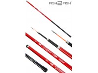 Удилище телескопическое стеклопластик д/с Fish2Fish Rapid Fiberglas (10-40) 3,0 м б/к