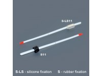 Кивок лавсановый на силиконе NOD S-LS11 (100 мм, жёсткость 0,25)