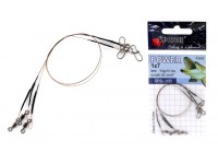 Поводок Spider Power 1х7 SPB-10B 25B 5 кг 23 см brown