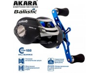 Катушка мультипликаторная Akara Ballistic AB20L 11+1bb кастинг.