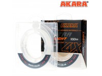 Шнур Akara Ultra Light White 100 м 0,12