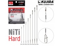 Поводок Kujira Hard никель-титан, жесткий 0,25 мм 6 кг 15 см (2 шт.)