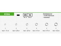 Кольцо Maruto 0506 BN №1 (10 шт.)