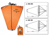 Якорь-парашют Akara ПВХ диам. 550х800 мм L
