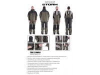 Костюм Akara Storm 10000 мм/10000 гр.м/м2 мембрана L