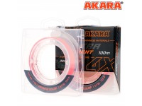 Шнур Akara Ultra Light Orange 100 м 0,12