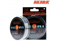 Шнур Akara Teuri Gray 135 м 0,12