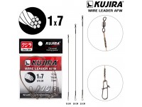 Поводок Kujira 1х7 (AFW) 0,25 мм 6 кг 15 см (3 шт.)