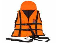 Жилет Comfort Pilot Лоцман спасательный с подголовником и свистком 80-120 кг (сертиф.)